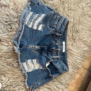 Pacsun high rise shorts size 22 only worn a few times!